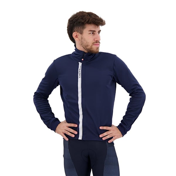 Castelli Jakke Entrata Blå M Mand