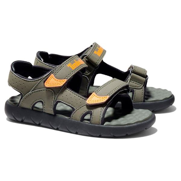 Timberland Perkins Row 2 Strap Sandaalit Taaperoille Vihreä EU 32