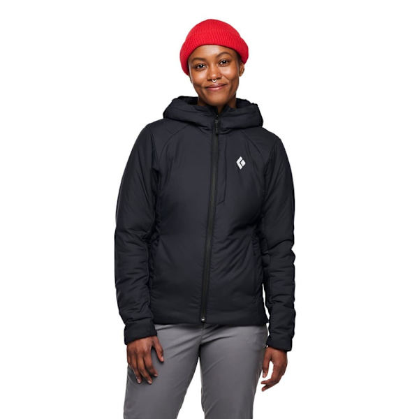 Black Diamond First Light Stretch Jakke Sort M Kvinde
