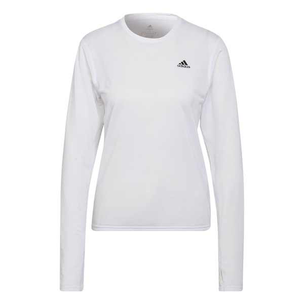 Adidas Langærmet T-shirt Run Icons Hvid L Kvinde