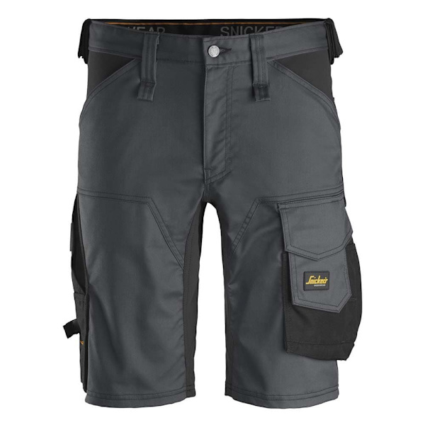 Snickers Workwear Lyhyet Joustavat Housut Allroundwork Harmaa 48