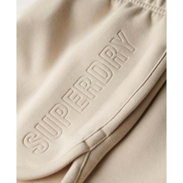 Superdry Sport Tech Racer Urheilushortsit Beige S Nainen