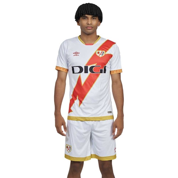 Umbro Shortsit Home Rayo Vallecano De Madrid 23/24 Valkoinen L