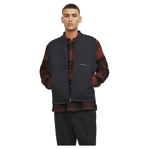 Jack & Jones Vest Vesterbro Insulated Blå S Mand