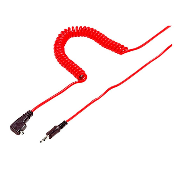 Kaiser Flash Cable 10 M Pc And Jack Plug 6.35 Mm Punainen