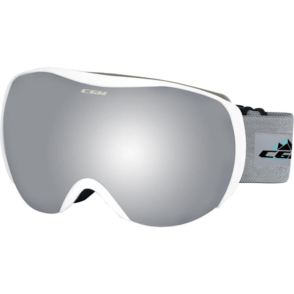 Cgm Skibriller 780a Joy Hvid Iridium Plus Gold/CAT3