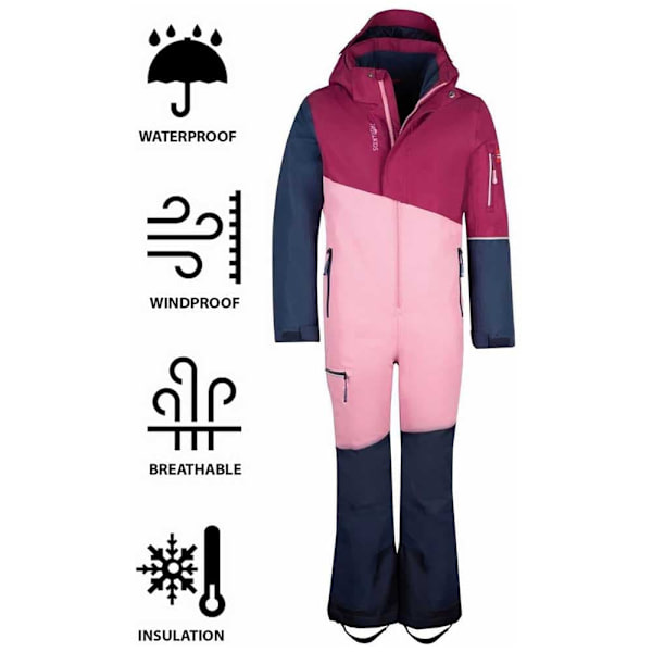 Trollkids Hallingdal Kilpapuku Pinkki 140 cm Poika