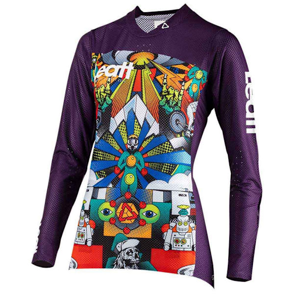 Leatt Gravity 4.0 Långärmad Endurotröja Flerfärgad XS Kvinna