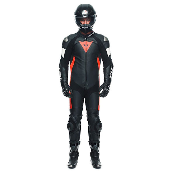 Dainese Læderdragt Tosa Sort 58 Mand