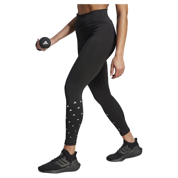 Adidas Leggings Essentials Bluv 7/8 Sort L Kvinde