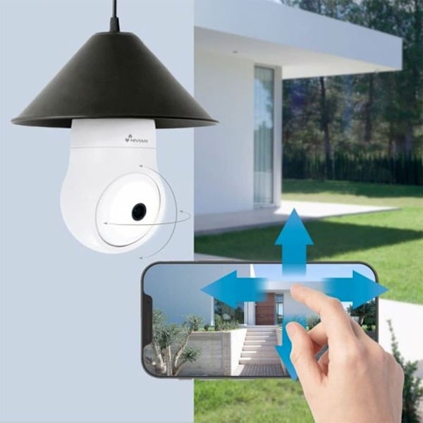 Nivian Overvågningskamera Nvs-ipc-bulb1