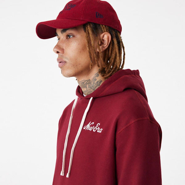 New Era Luvtröja Lifestyle Os Röd M Man
