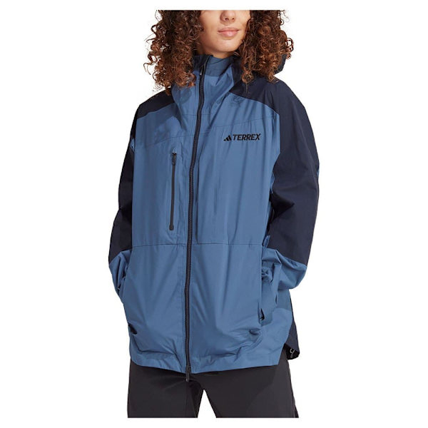 Adidas Jacka Xploric Rr Blå L Kvinna