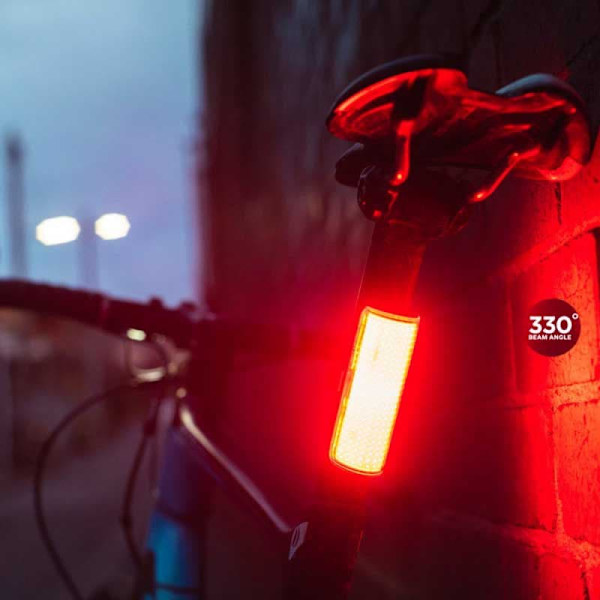 Knog Bakljus Cobber Lil Gul,Röd 50 Lumens