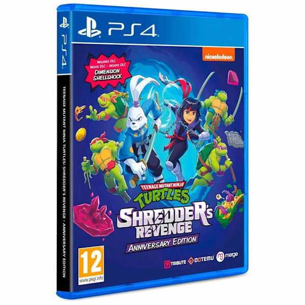 Merge Games Ps4 Teenage Mutant Ninja Turtles Shredder’s Revenge Anniversary Edition