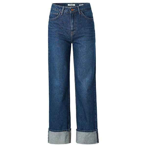 Salsa Jeans True With Cuff Jeans Blå 33 / 32 Kvinna