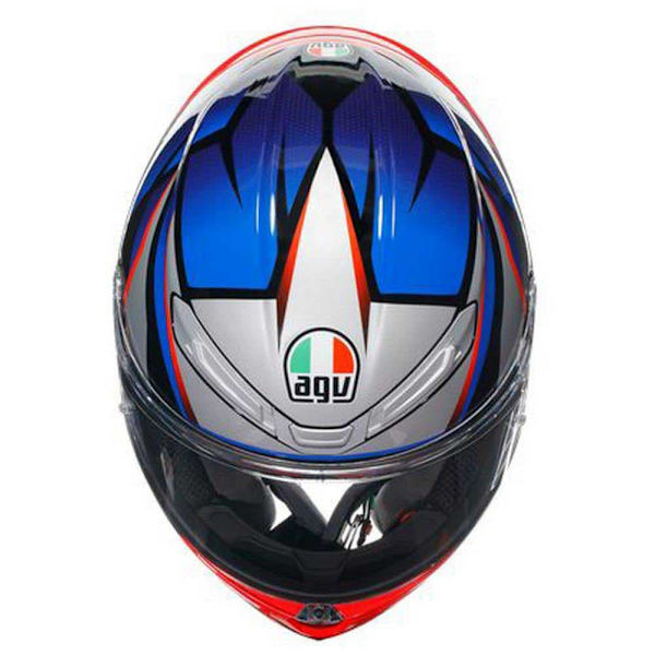 Agv Fullt Ansikte Hjälm K6 S E2206 Mplk Flerfärgad L