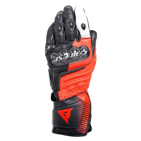 Dainese Lange Læderhandsker Carbon 4 Sort M