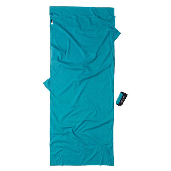 Cocoon Egyptisk Bomull Lakan Insect Shield Travel Blå 210 x 82 cm