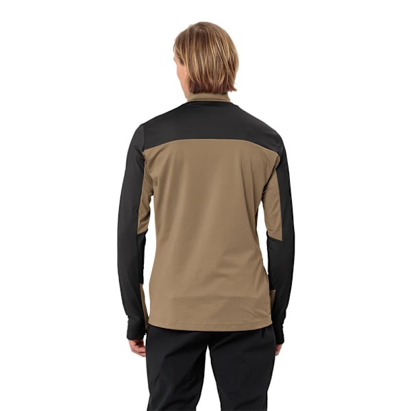Vaude Livigno Ii T-shirt Med Lång ärm Brun S Man