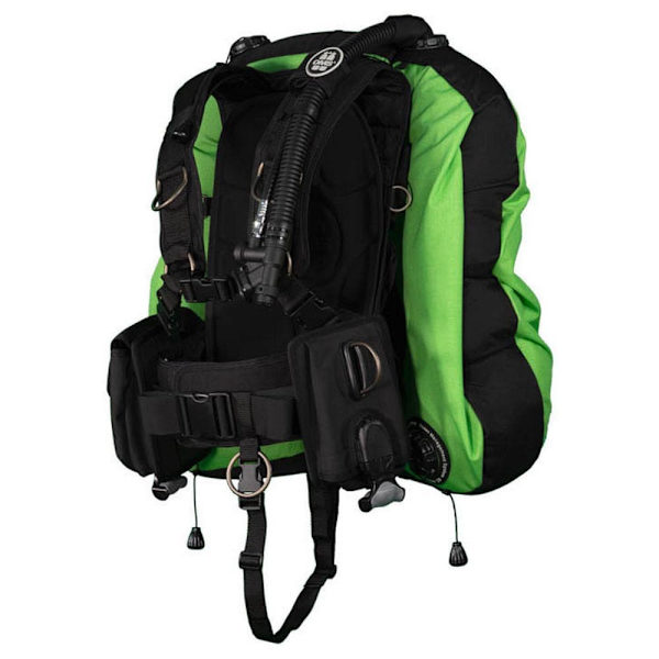 Oms Med Deep Ocean Iq Lite 2.0 Vinge Bcd Grøn,Sort XS