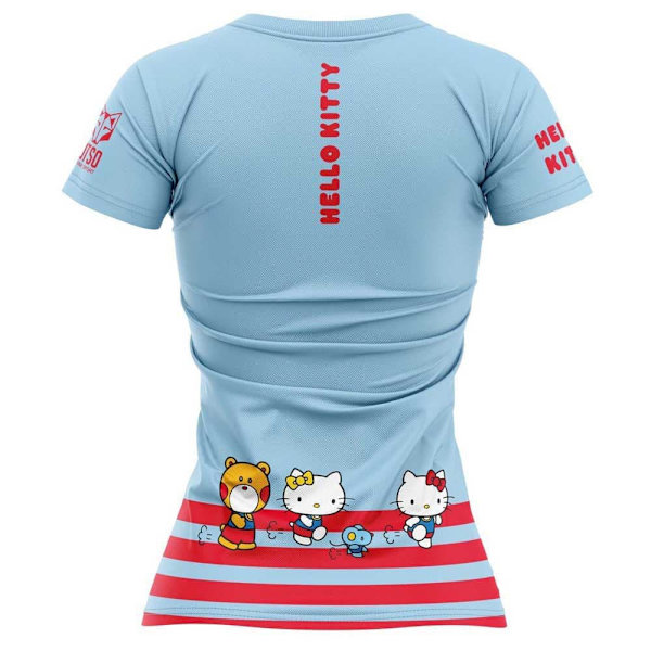 Otso Hello Kitty Stripes Lyhythihainen T-paita  2XS Nainen