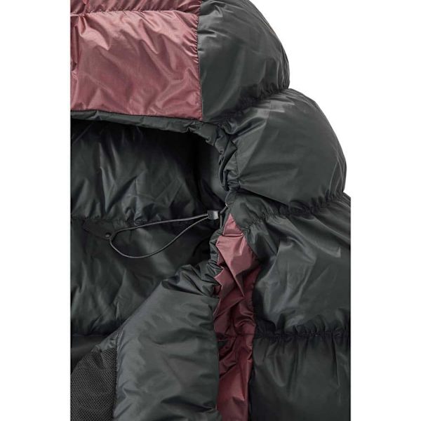 Nordisk Voyage 500 Sovsäck Röd,Svart Regular / Right Zipper