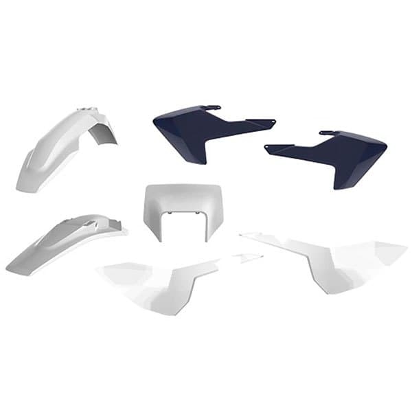 Polisport Off Road Kit Husqvarna Te/fe 17-19 Oem 17-18 Hvid,Sort