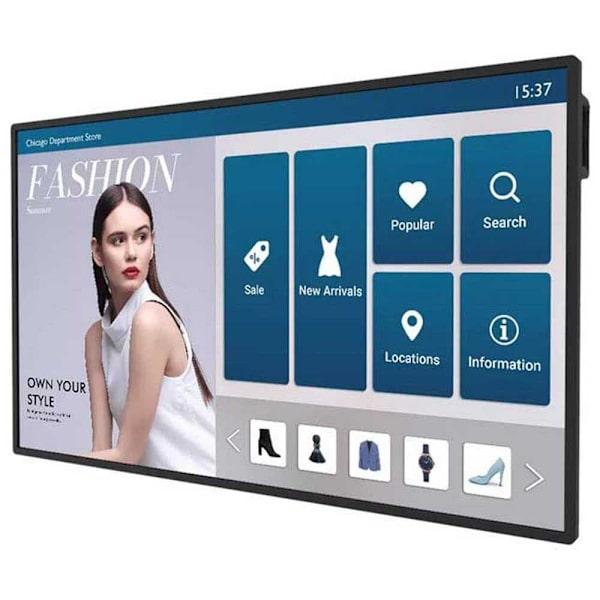 Benq Taktil Monitor Il5501 55´´ 4k Led Transparent Sort