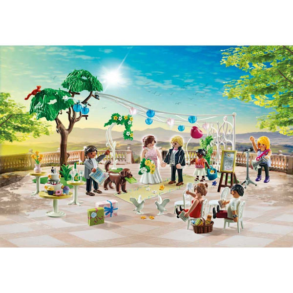 Playmobil Konstruktionsspel För Bröllopsfest Flerfärgad