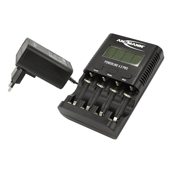 Ansmann Powerline 4.2 Pro 1001-0079 Batterioplader Sort