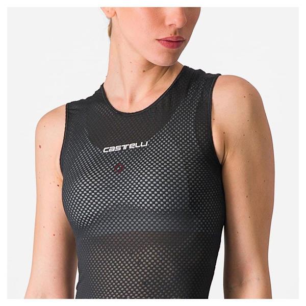 Castelli Ærmeløst Bundlag Pro Mesh Sort S Kvinde