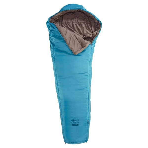 Grand Canyon Sovsäck Fairbanks 190 Blå Long / Left Zipper