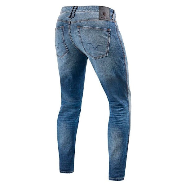 Revit Jeans Piston 2 Sk Blå 30 / 36 Mand