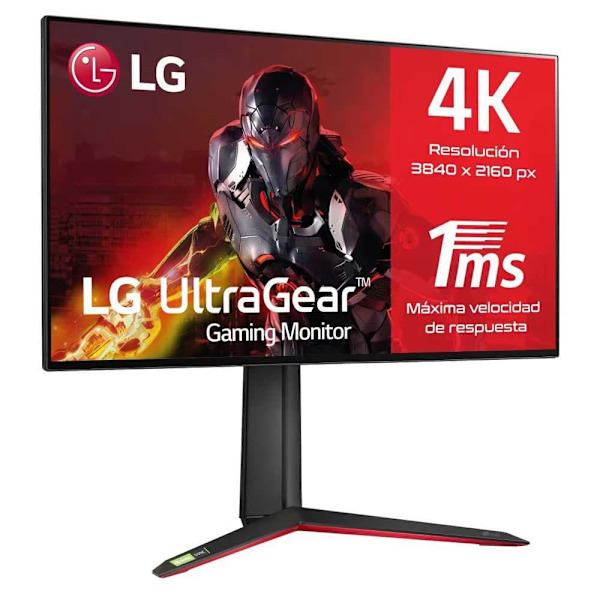 Lg Gaming Monitor 27gp95rp-b 27´´ 4k Ips Led 160hz Rød One Size / EU Plug Sort