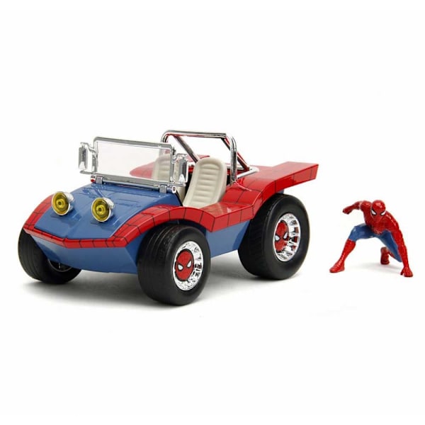 Marvel Hämähäkkimies Kuvan Kanssa Buggy 1:24 Kultainen