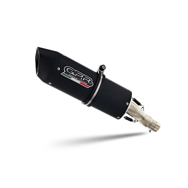 Gpr Exhaust Systems Furore Evo4 Nero Benelli Trk 702 X 2023-2024 E5 Oval Homologoitu Slip On äänenvaimennin Hopeinen Homologated