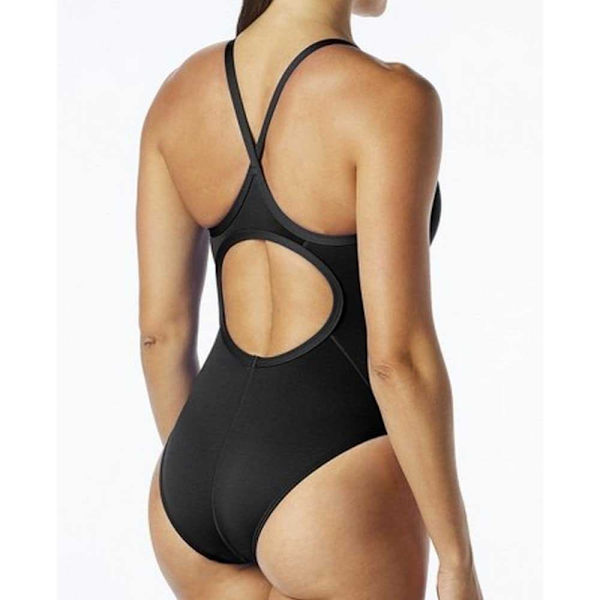 Tyr Badedragt Durafast Elite Solid Diamondfit Sort 40 Kvinde