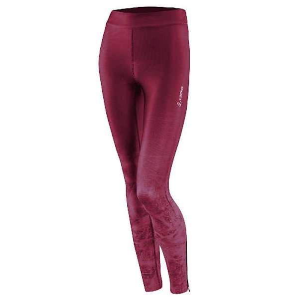 Loeffler Arctic Dimple Elastic Leggings Röd XS Kvinna