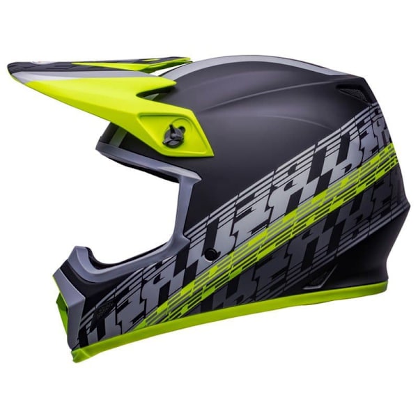 Bell Moto Motocrosshjälm Mx-9 Mips Offset Gul,Svart M