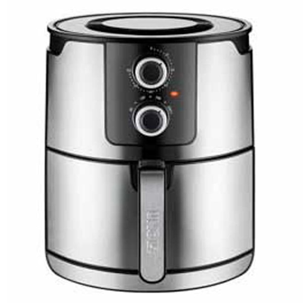 Unold Air Fryer 58655 5l Silver 5.5 Liters / EU Plug Svart, Rostfritt stål