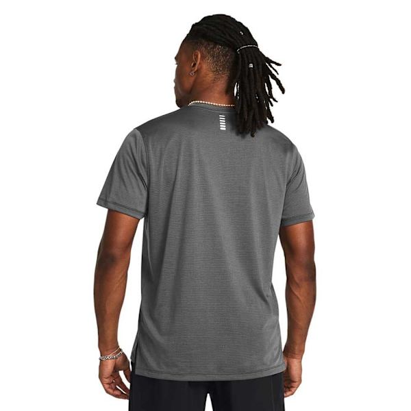 Under Armour Launch T-shirt Med Korta ärmar Grå XS / Regular Man