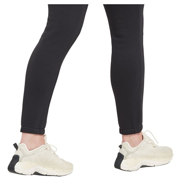 Reebok Byxor Fleece Joggers Svart M Kvinna