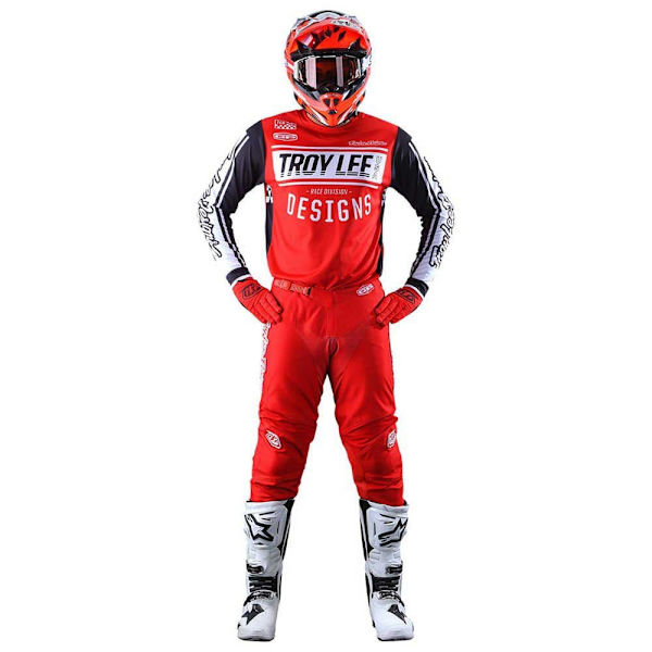 Troy Lee Designs Bukser Gp Mono Rød 36 Mand