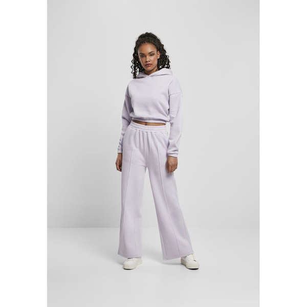 Urban Classics Straight Pin Tuck Bukser Lilla 4XL Kvinde