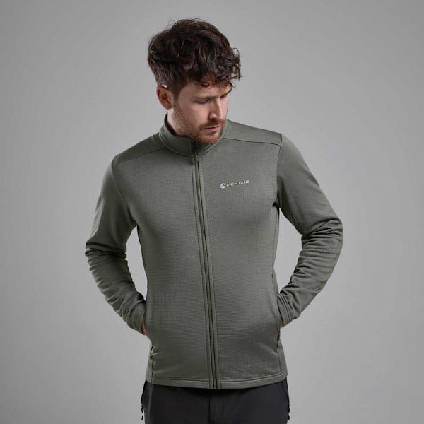 Montane Protium Fleecejacka Med Dragkedja Grå S Man