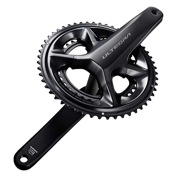 Shimano Vevparti Ultegra R8100 12s Hollowtech Ii Svart 175 mm / 52/36t