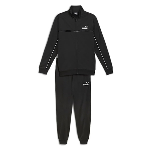 Puma Poly Piping Træningsdragt Sort M Mand