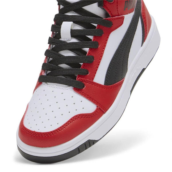 Puma Utbildare Rebound V6 Mid Röd,Vit EU 36 Pojke