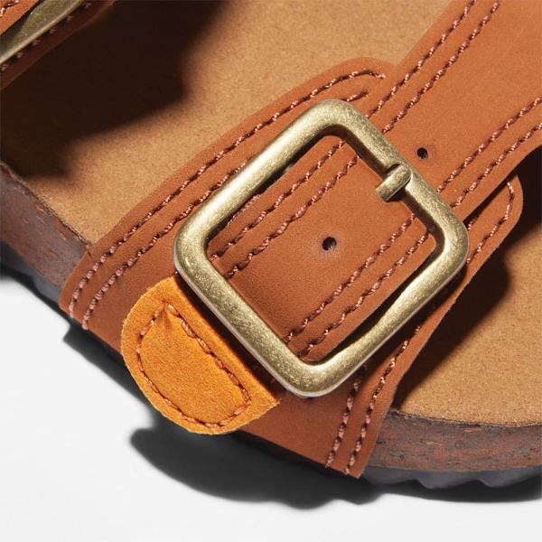 Timberland Castle Island 2 Strap Sandaler För Småbarn Brun EU 21 Pojke